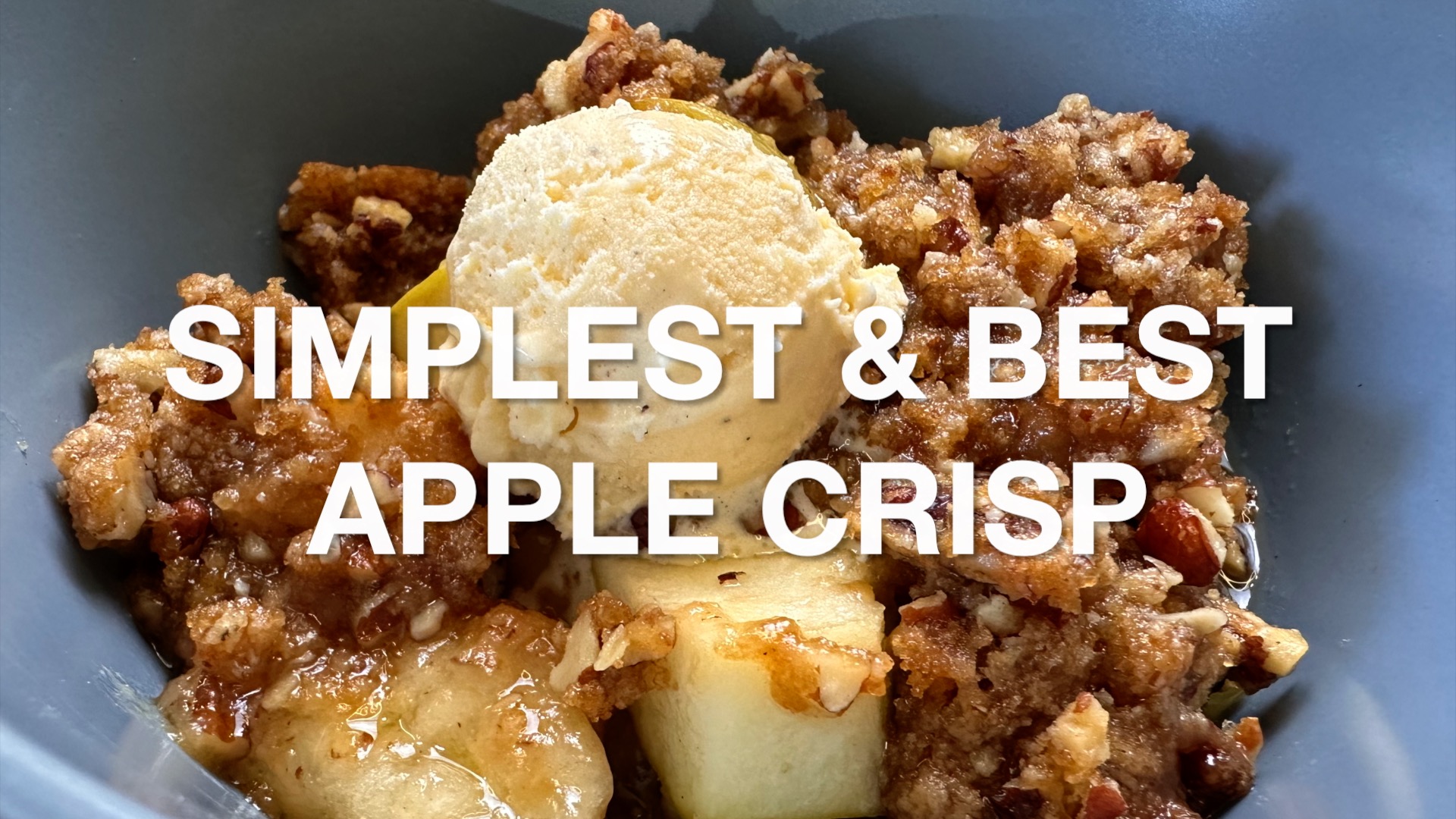 Square One Kitchen's The Best Apple Crisp Recipe, image size:1920x1080